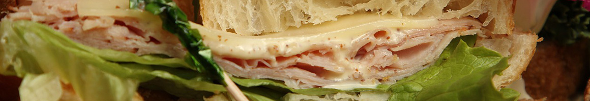 Eating Deli Sandwich at Five K Deli restaurant in Chatham Township, NJ.